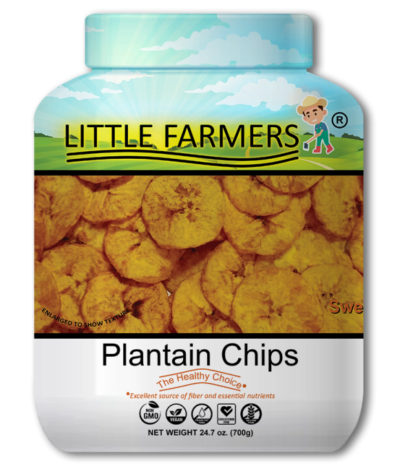 Plantains Chips Sweet Jar 700g  - 6 Pack