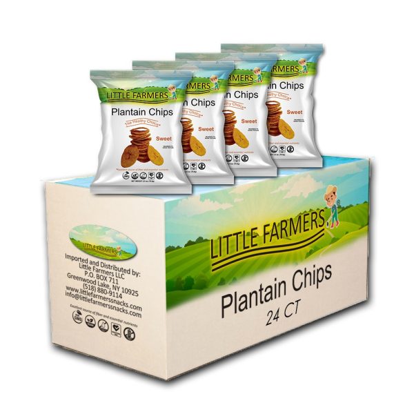 Plantains Chips Sweet – 24-Pack (24 x 2.5 Oz)