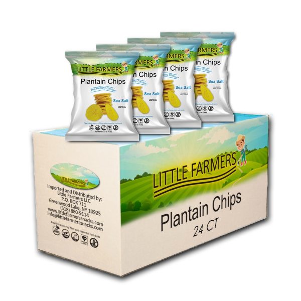 Plantains Chips Sea Salt – 24-Pack (24 x 2.5 Oz)